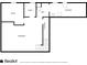 Basement floor plan with a large, unfinished basement and multiple storage areas at 1981 Sumter Ct, Lawrenceville, GA 30044