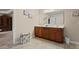 Bathroom with double sink vanity and framed mirror at 1709 Grove Se Ct, Conyers, GA 30013