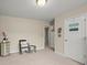 Cozy bedroom with a decorative beach-themed interior and stylish accent furniture at 1709 Grove Se Ct, Conyers, GA 30013