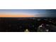 Nighttime panoramic view captures the city's twinkling lights at 855 Peachtree Ne St # 2913, Atlanta, GA 30308