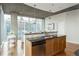 Bright kitchen with granite countertops, stainless steel appliances, and open access to the living area at 855 Peachtree Ne St # 2913, Atlanta, GA 30308