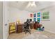 Bright office space with tile floors, desk, storage, and natural light at 860 The Cir, Lawrenceville, GA 30043