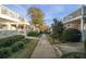 Well-manicured courtyard featuring beautiful landscaping and walkway at 869 Briarcliff Ne Rd # B20, Atlanta, GA 30306