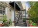 Exterior apartment view featuring a black steel stairway and beautiful brick facade at 869 Briarcliff Ne Rd # B20, Atlanta, GA 30306