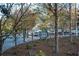 Welcome to Virginia Highland sign, with lights on trees and greenery at 869 Briarcliff Ne Rd # B20, Atlanta, GA 30306