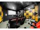 Modern community theater featuring plush seats, and a projector screen at 800 Peachtree Ne St # 8607, Atlanta, GA 30308