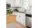 Close-up of kitchen with stainless steel appliances and light countertops at 2041 Trailwood Rd, Decatur, GA 30032