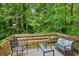 Outdoor deck is the perfect spot for entertaining at 5519 Princeton Oaks Ln, Sugar Hill, GA 30518