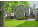 Backyard featuring a spacious yard and a deck with an outdoor grill at 176 Olympic Pl, Decatur, GA 30030