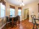 Bright breakfast nook with natural light, eat in table, and tile flooring at 12275 Styron Dr, Hampton, GA 30228