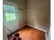 Laundry room features a full door to the outside and hardwood floors at 2295 Amberbrook Lane Ln, Grayson, GA 30017