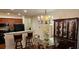 Open-concept with a glass-topped table and kitchen access at 3150 Woodwalk Se Dr # 3112, Atlanta, GA 30339
