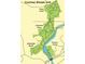 Detailed map of Cochran Shoals park with landmarks, trails, and key points of interest identified at 3150 Woodwalk Se Dr # 3112, Atlanta, GA 30339