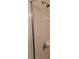 Tiled shower with clear glass door and chrome fixtures provides modern appeal at 3150 Woodwalk Se Dr # 3112, Atlanta, GA 30339