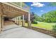 Outdoor patio offers relaxation and beautiful golf course views at 10300 Carleigh Ln, Roswell, GA 30076