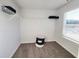 A bright, carpeted walk-in closet features wire shelving and a laundry basket, offering practical storage solutions at 3341 Sable Elm Ct, Atlanta, GA 30349