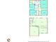 The detailed floor plan shows both the first and second floor, including bedrooms, bathrooms, and closets at 522 Evans Ln, Woodstock, GA 30188