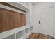 Functional mudroom with custom shelving, storage, and convenient access to the home at 863 N Bay Overlook, Villa Rica, GA 30180