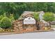 Stone entrance sign to the Bridlewood at Mountain Crest community at 2965 Westlington Cir, Cumming, GA 30040