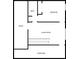 Upstairs level floor plan view of the home at 2965 Westlington Cir, Cumming, GA 30040