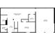 Floor plan featuring a recreation room, bedroom, utility, bathroom, laundry room, hall, and garage at 3233 Glynn Mill Dr, Snellville, GA 30039