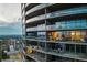 Exterior view of a high-rise building with multiple balconies showcasing city views at 3344 Peachtree Ne Rd # 3405, Atlanta, GA 30326
