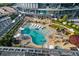 Enjoy the rooftop pool, lounge, and garden with views of the city skyline at 3344 Peachtree Ne Rd # 3405, Atlanta, GA 30326