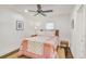 Charming bedroom with hardwood floors, showcasing cozy bedding and a relaxing ambiance at 728 Antone Nw St, Atlanta, GA 30318