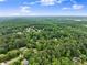 Expansive aerial view showcasing the neighborhood's lush greenery and distant buildings at 1340 Gran Forest Dr, Cumming, GA 30041