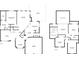 Detailed floor plan displaying the layout of both floors with dimensions and room names at 1340 Gran Forest Dr, Cumming, GA 30041