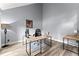 Minimalist office setup featuring a modern desk, comfortable chair, and streamlined decor, maximizing productivity at 1340 Gran Forest Dr, Cumming, GA 30041