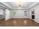 Spacious main bedroom with hardwood floors, ensuite bathroom and a walk-in closet at 957 Sharon Se Cir, Smyrna, GA 30080