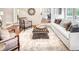 Comfortable living room featuring neutral décor, hardwood floors, stylish furnishings, and plenty of natural light at 2059 Howell Mill Nw Rd, Atlanta, GA 30318