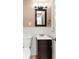 This bathroom features a white sink and mirror at 2702 Rollingwood Se Ln, Atlanta, GA 30316
