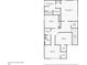 Second floor layout showing bedrooms, bathrooms, laundry room, and closet locations at 40 Oakwood Dr, Covington, GA 30016