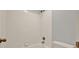 All white bathtub and shower combination at 1707 Taylor Ave, Atlanta, GA 30344