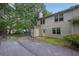 Backyard of the property featuring a small patio and private entrance with backyard views at 1707 Taylor Ave, Atlanta, GA 30344