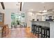 Bright kitchen with granite countertops, seating and a breakfast nook with natural light at 2714 Twin Leaf Trl, Marietta, GA 30062