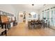 The spacious living and dining areas have hardwood floors, large windows, and easy access to the kitchen at 2714 Twin Leaf Trl, Marietta, GA 30062