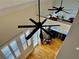 Sunlit living area featuring an overhead ceiling fan and light-filled windows at 1078 Piedmont Ne Ave # 206, Atlanta, GA 30309