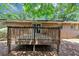 Charming wooden deck accessible from the brick home, perfect for outdoor entertainment and leisure at 5267 Sheppard Ln, Stone Mountain, GA 30083