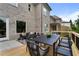 Charming back deck with ample seating, creating a perfect outdoor living space for Gathering and friends at 912 Sunny Meadows Ln, Marietta, GA 30062