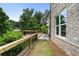 Expansive back deck and backyard of home with wood deck and patio, great for entertaining or relaxing at 912 Sunny Meadows Ln, Marietta, GA 30062
