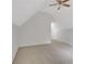 Carpeted bedroom with vaulted ceiling at 112 Valley Rd, Stockbridge, GA 30281
