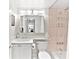 Clean bathroom with tub/shower combo and integrated vanity storage at 620 Peachtree Ne St # 1111, Atlanta, GA 30308