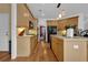 Well-equipped kitchen featuring wood cabinetry, modern appliances, and a functional layout for meal preparation at 250 Lawrence Pl, Atlanta, GA 30349