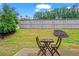 Inviting backyard with a seating area on a patio, perfect for relaxation and enjoying the outdoors at 359 Crider Ct, Woodstock, GA 30188