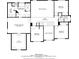 Second-floor plan featuring primary bedroom, ensuite bath, walk-in closet, and additional bedrooms with baths at 3987 Tamarack Nw Dr, Kennesaw, GA 30152