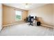Bedroom with carpet, a fan, a desk and a window with natural light at 1489 Belmont Hills Dr, Suwanee, GA 30024