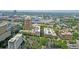 Panoramic aerial view showcasing the city skyline, surrounding greenery, and convenient urban living at 300 Peachtree Ne St # 14H, Atlanta, GA 30308